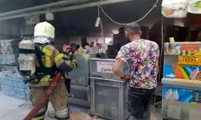 حادثه انفجار در یک مجتمع تجاری در میدان پونک + عکس