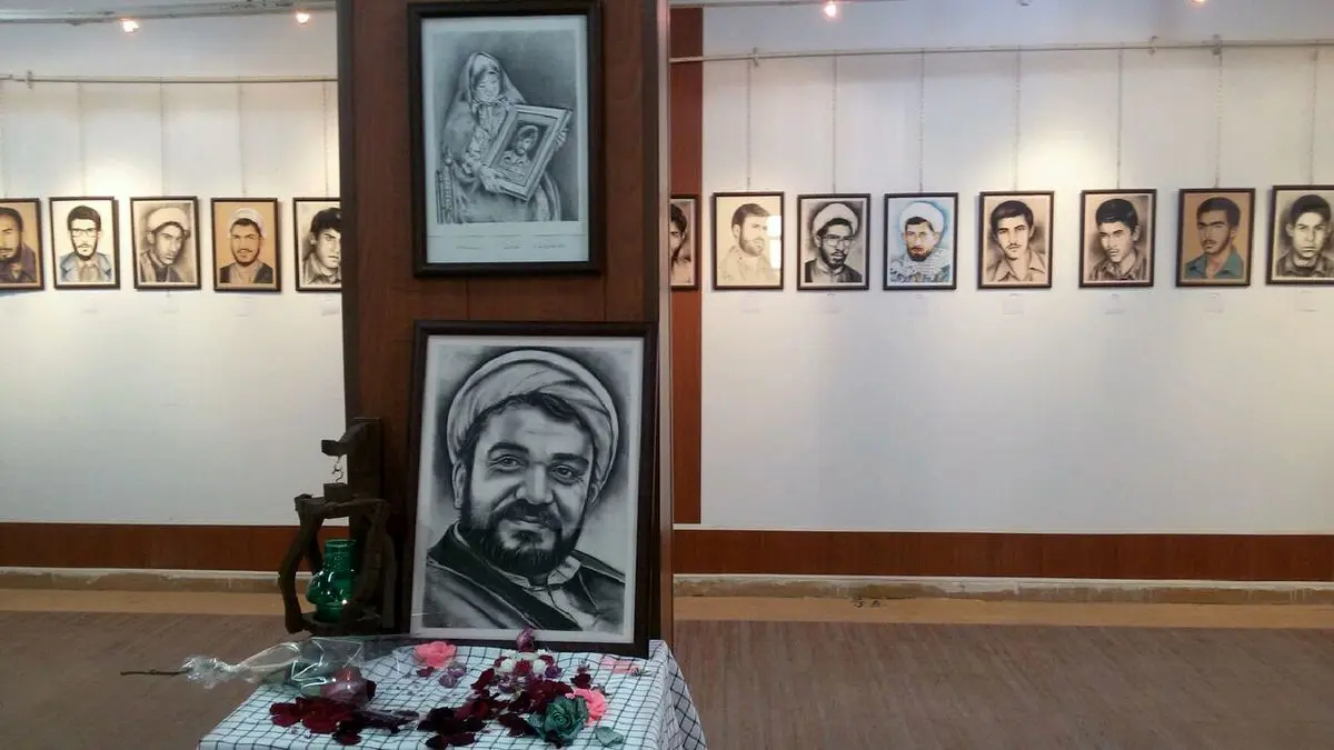 قلم هنرمندان این بار مزیّن به تصویر شهدا شد
