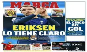 تعارف اریکسن به رئال توسط تاتنهام