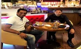 دیدار مربی تیم ملی با مهاجم سابق استقلال