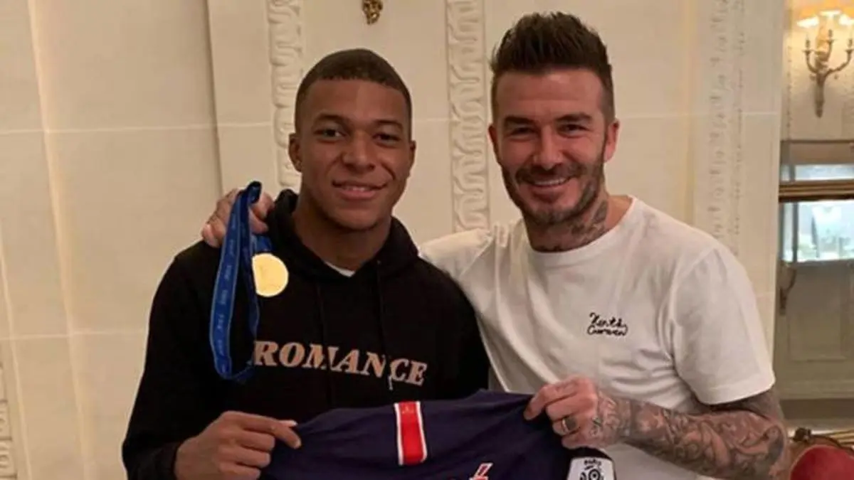 ورود بکام به دنیای نقل و انتقالات با کیلیان امباپه