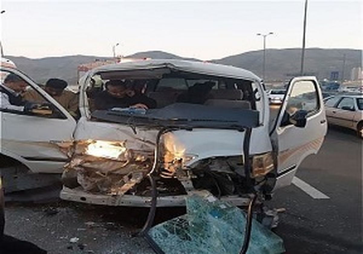 اعلام اسامی مصدومان و قربانی تصادف ۲ خودروی ون در عراق