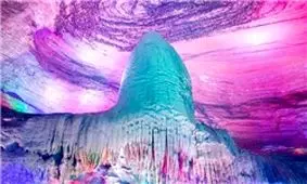 رنگی‌ترین غار جهان +تصاویر