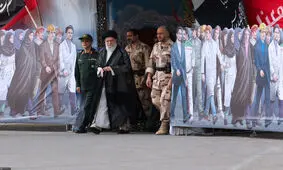 گزارش تصویری حضور رهبر انقلاب در مراسم دانش‌آموختگی دانشجویان دانشگاه امام حسین (ع)