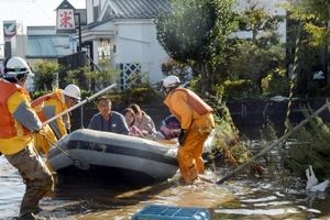 کمک راگبی‌بازان کانادایی به حادثه‌دیدگان طوفان در ژاپن