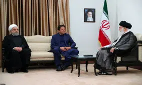 گزارش تصویری دیدار نخست‌وزیر پاکستان با رهبر انقلاب