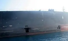 انتشار تصاویر جدید از نفتکش SABITI دریای سرخ