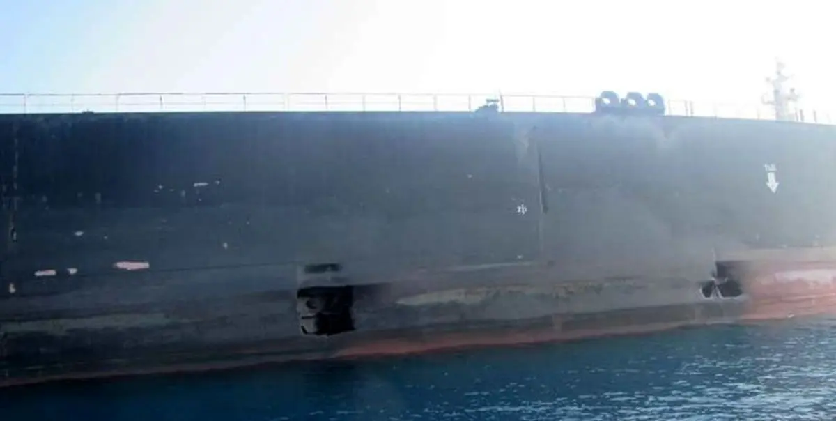 انتشار تصاویر جدید از نفتکش SABITI دریای سرخ