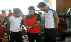 تمرین سبک امیدها پیش از مصاف با استرالیا