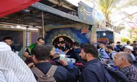 ارائه خدمات بانک قرض‌الحسنه رسالت به زائرین اربعین حسینی