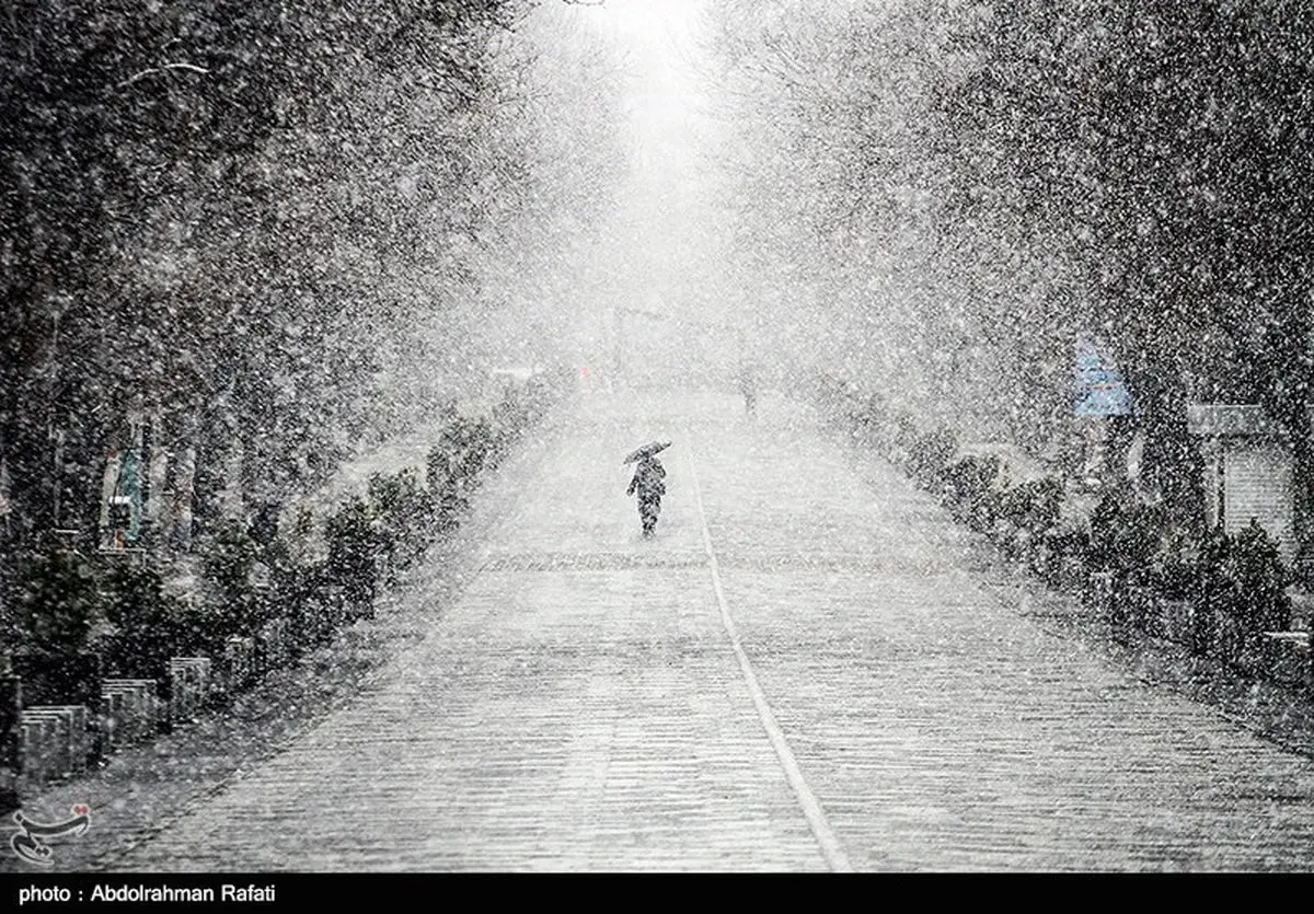 بارش "برف و باران "روز طبیعت اردبیل را فرا می‌گیرد