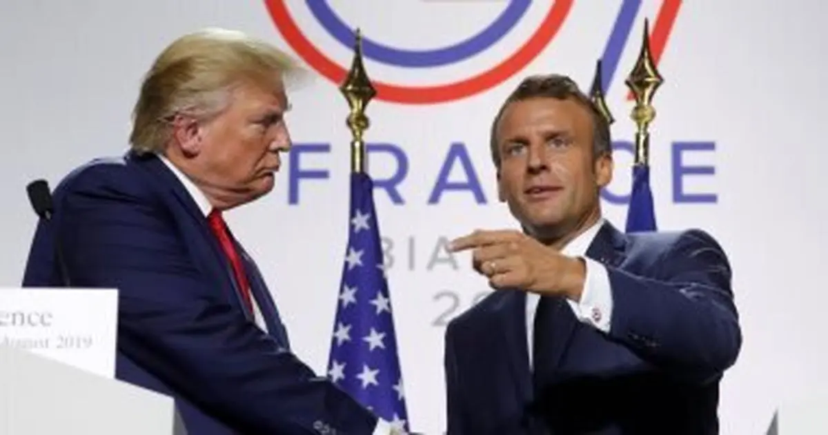 مکرون درباره ترکیه به ترامپ و اردوغان چه گفت؟