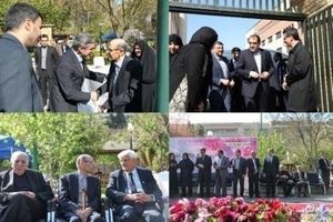 دیدار نوروزی وزیر بهداشت با رییس و اعضای هیات علمی دانشگاه علوم پزشکی تهران