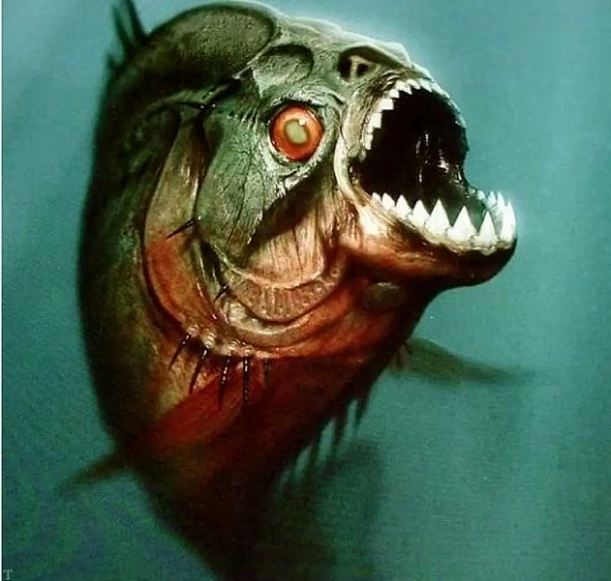 ترسناک ترین ماهی در دریای آمازون