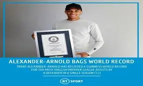 نام ستاره لیورپول در کتاب رکوردهای گینس