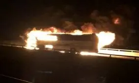 حداقل ۳۰ کشته در حادثه برای حجاج در مدینه منوره + فیلم