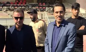 مراسم معارفه مدیر جدید پرسپولیس در شهید کاظمی