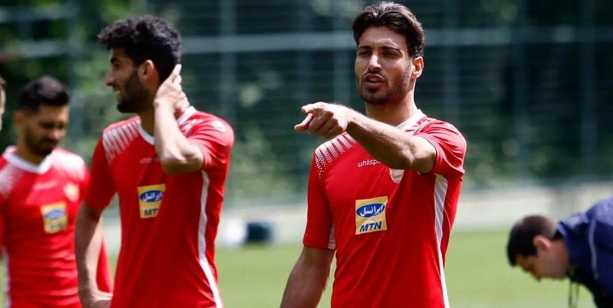 جرح و بحث دو پرسپولیسی در تمرین امروز