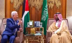 محمود عباس با بن سلمان دیدار کرد