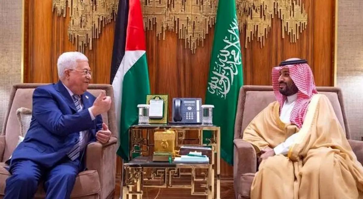 محمود عباس با بن سلمان دیدار کرد