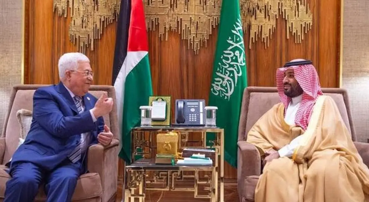 محمود عباس با بن سلمان دیدار کرد