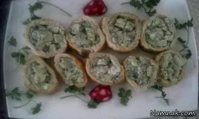 طرز تهیه لقمه یا سالاد شویدی