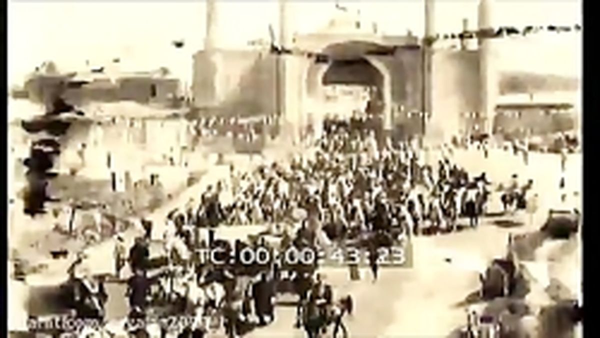 فیلمی تاریخی از مشهد مربوط به دوره‌ قاجار، در ۱۱۰ سال پیش ...