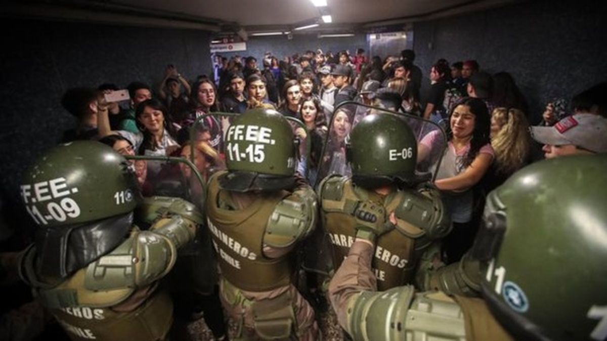 اعلام وضعیت اضطراری در پایتخت شیلی