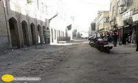 وضعیت نامناسب ضلع جنوبی بازار رضای مشهد در آستانه شهادت امام رضا(ع)