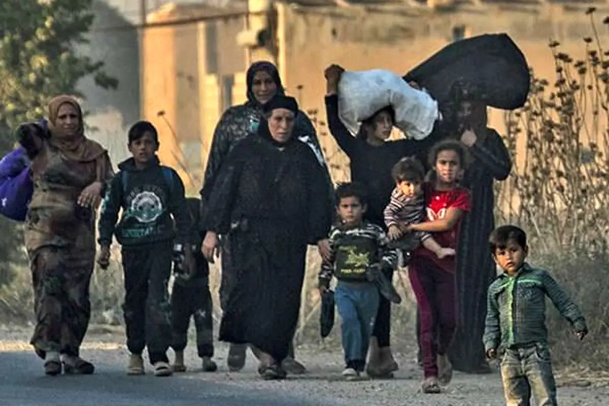 نیروهای کرد: ترکیه اجازه تخلیه غیرنظامیان را از مناطق جنگی نمی‌دهد