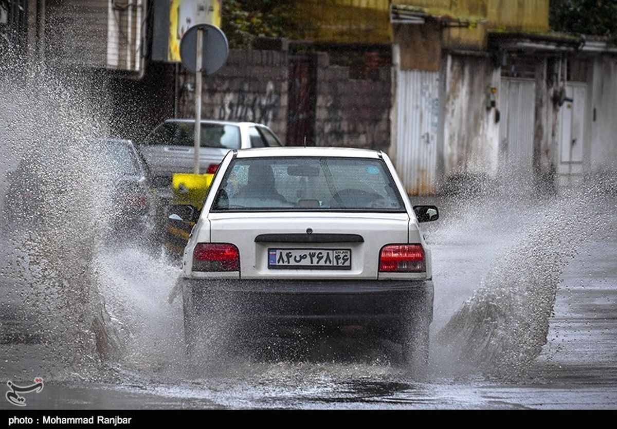 ادامه بارش برف، باران و آبگرفتگی معابر در اغلب استانهای کشور