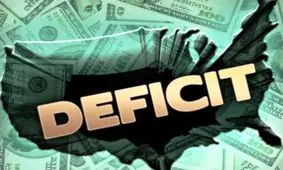 کسری بودجه آمریکا به مرز یک تریلیون دلار رسید