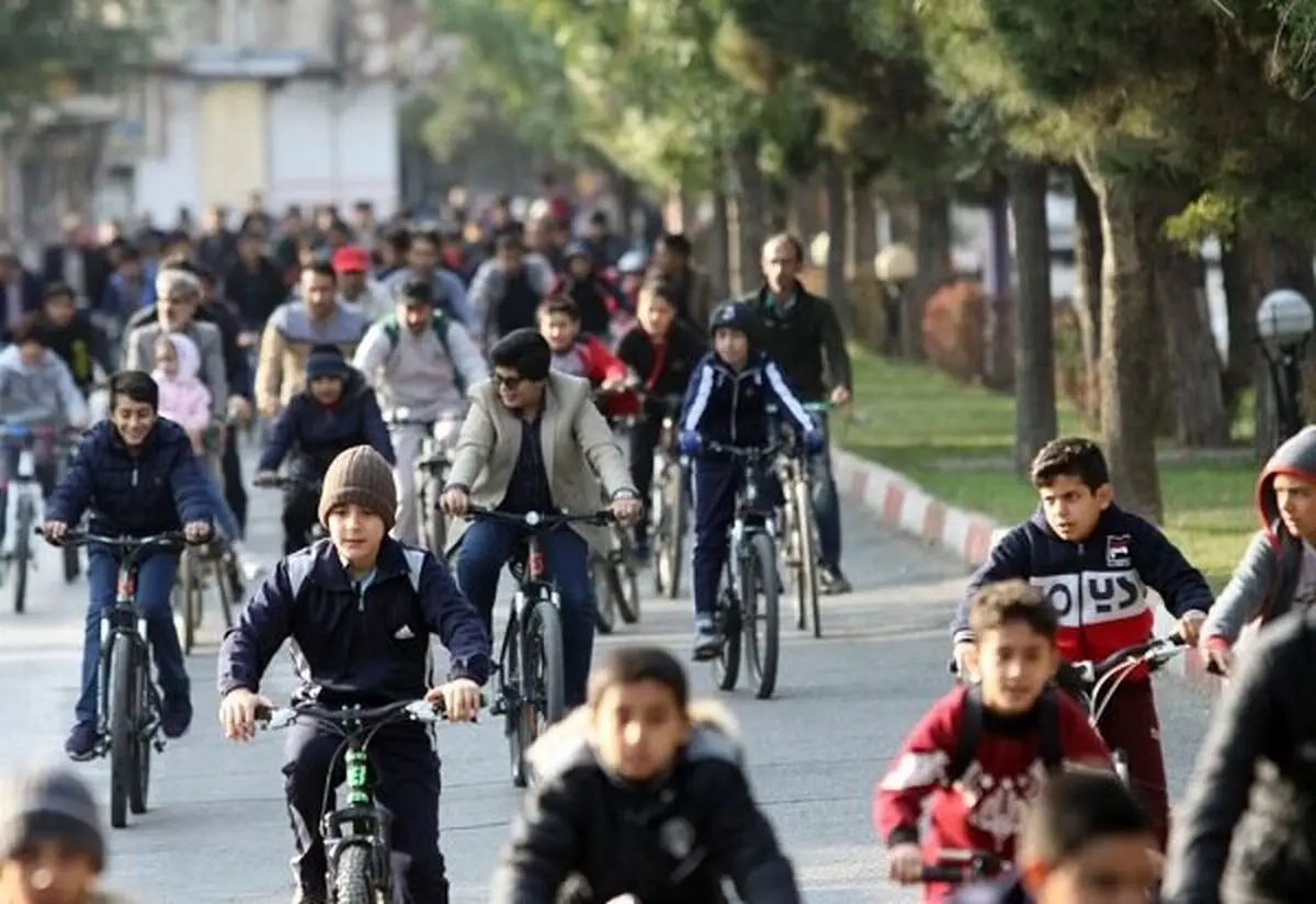 اولین مسیر اختصاصی دوچرخه‌سواری ۱۴ کیلومتری شهر تهران در منطقه ۲