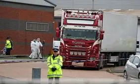 دستگیری ۴ مظنون در رابطه با کشف ۳۹ جسد داخل کامیون در انگلیس