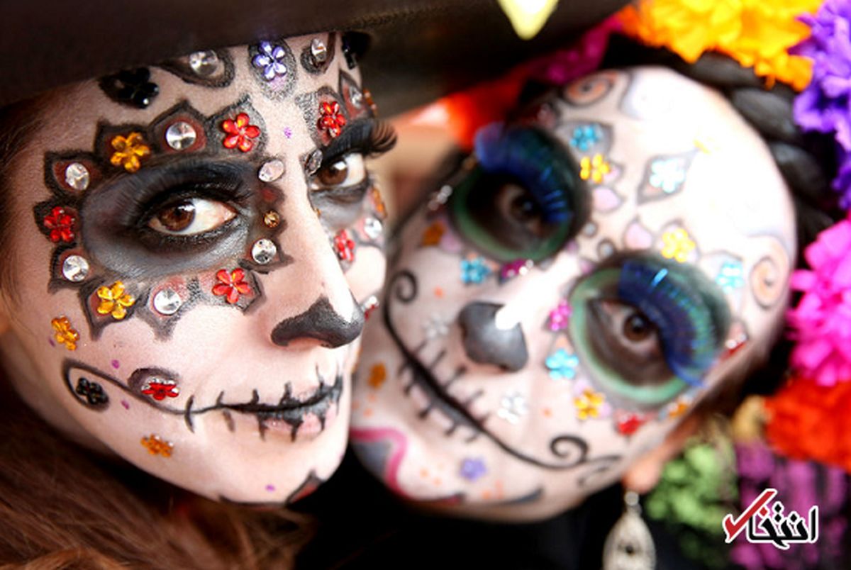  جشنواره «روز مردگان» مکزیک؛ از قبرستان تا خانه و خیابان+تصاویر