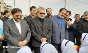 علی لاریجانی وارد استان سمنان شد/ استقبال در دامغان