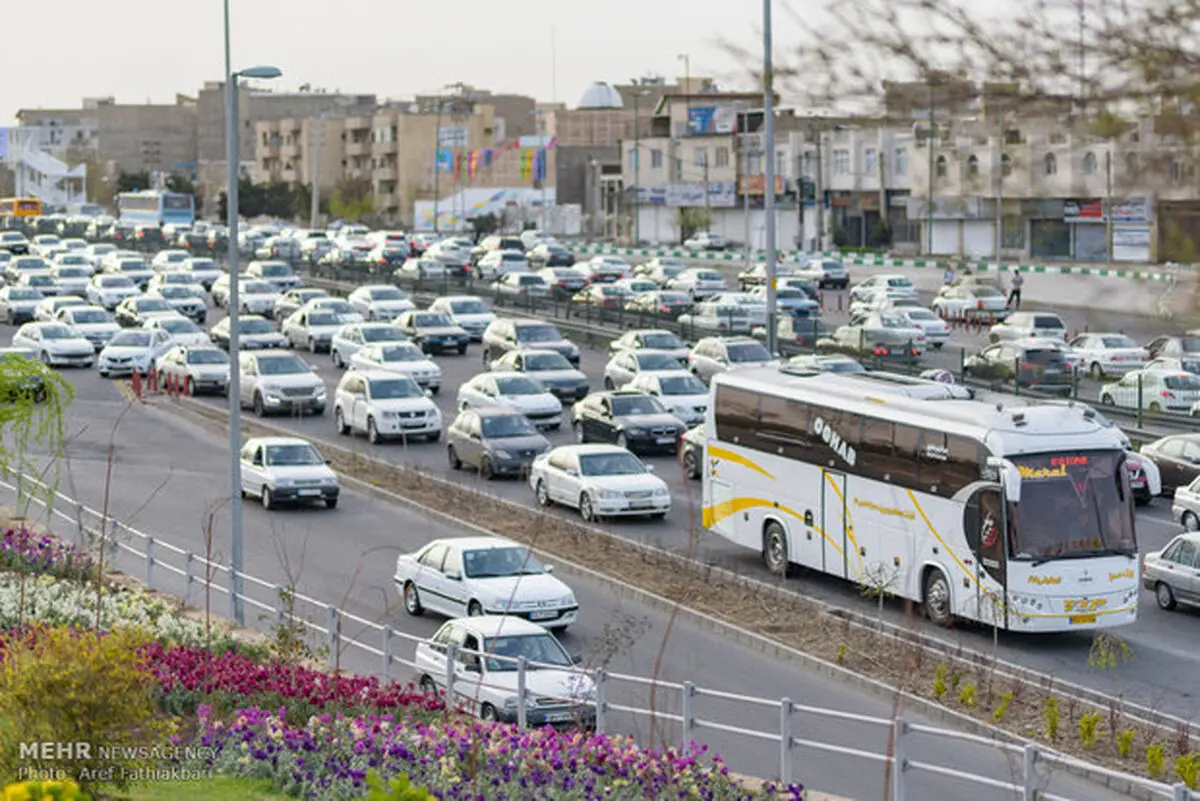 مه‌گرفتگی و کاهش دید در برخی محورها
