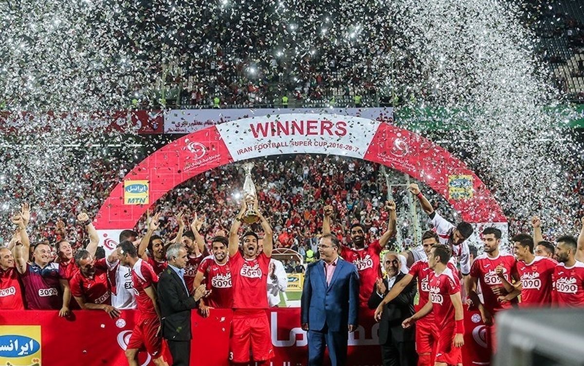 پرسپولیس-ماشین؛ جشن قهرمانی سوپرجام سرخها