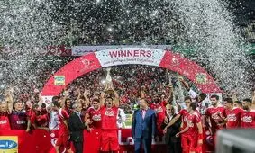 پرسپولیس-ماشین؛ جشن قهرمانی سوپرجام سرخ‌ها