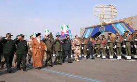 گزارش تصویری حضور رهبر انقلاب در مراسم دانش‌آموختگی دانشجویان دانشگاه‌های افسری ارتش