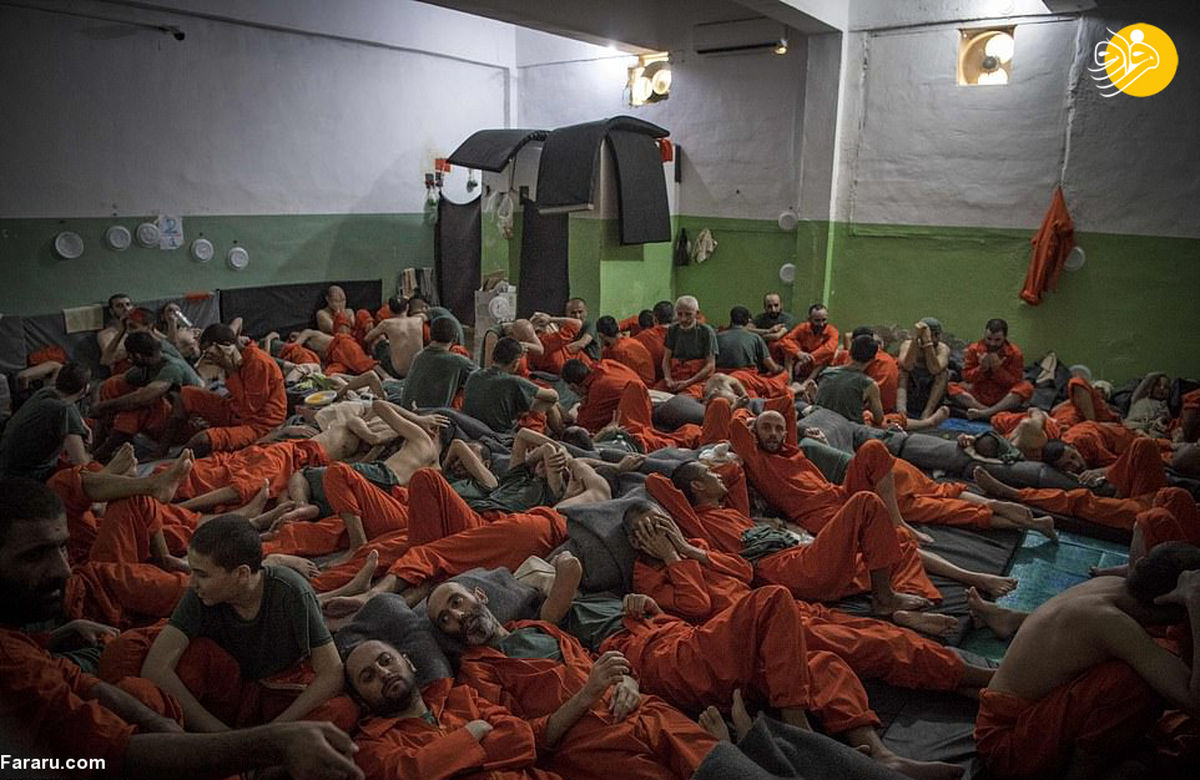 داعشی‌ها در زندان؛ از ابتلا به ایدز تا بی‌خبری از مرگ بغدادی+ عکس