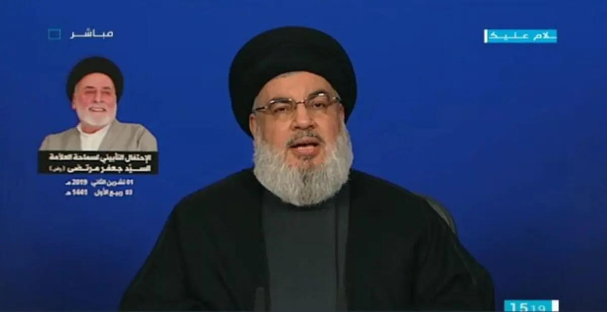 آغاز سخنرانی سید حسن نصرالله