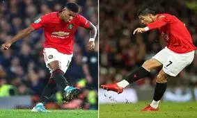راشفورد ۵ گل جلوتر از رونالدو!