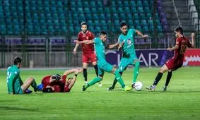 برتری شاگردان منصوریان مقابل شاهین بوشهر در نیمه اول