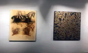 آثار سه نسل از هنرمندان نقاش در «باروک» به نمایش درآمد