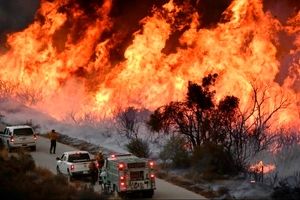 وقوع آتش‌سوزی‌های جدید در کالیفرنیا