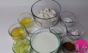طرز تهیه‌ی پنکیک سیب و دارچین +تصاویر