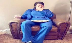 تصویری از یک پرستار گریان پربیننده‌ترین تصویر روز شد