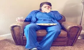 تصویری از یک پرستار گریان پربیننده‌ترین تصویر روز شد