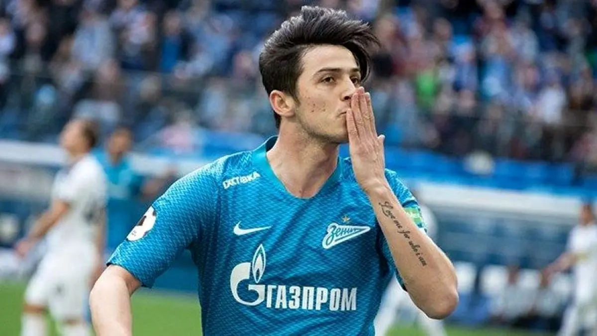 گل سوم زنیت به روستوف توسط سردار آزمون